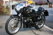 Motorradrestauration Velocette und klassische Triumph, Christoph Axtmann